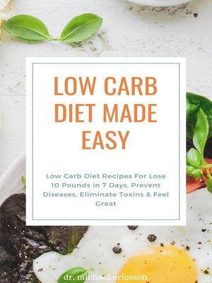 cover image of Low Carb Diet Made Easy